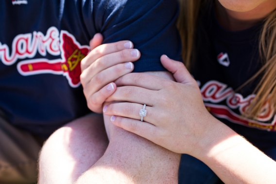 BRITTNEY & TREY–TURNER FIELD ENGAGEMENT SESSION » Alison Church